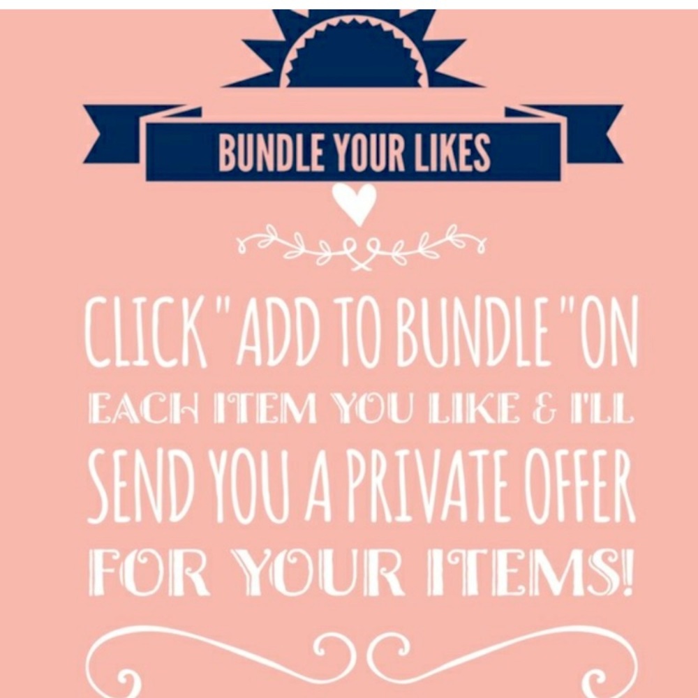 Open to offers and bundles!